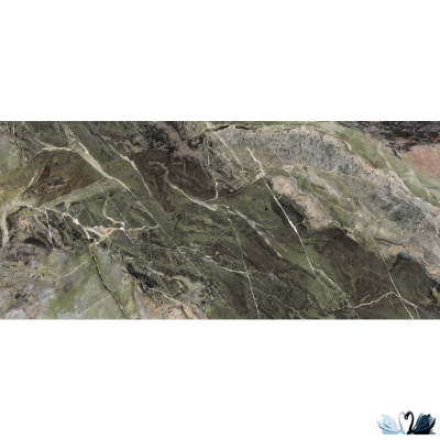 Керамогранит FMAX Classic Green 6mm glossy 120x270 см зеленый