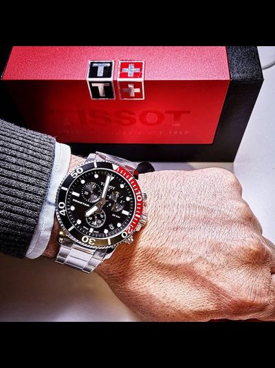 Швейцарские часы Tissot T120.417.11.051.01 T-Sport Seastar