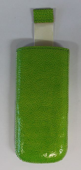 Сумка для мобильного телефона с язычком для Nokia С3-01 зелёная