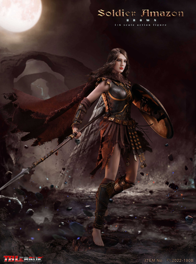 Амазонка в коричневом - КОЛЛЕКЦИОННАЯ ФИГУРКА 1/6 scale Soldier Amazon – Brown (PL2022-190B) - TBLeague