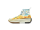 Converse Run Star Hike High Top Flower белые с принтом