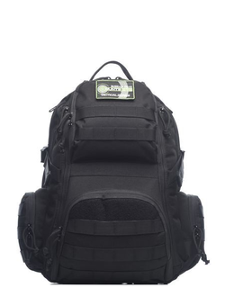 Рюкзак тактический RU 011 цвет Черный ткань Оксфорд (40 л)