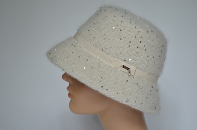 Шляпа Vizio 1350 PL  фетровая белая