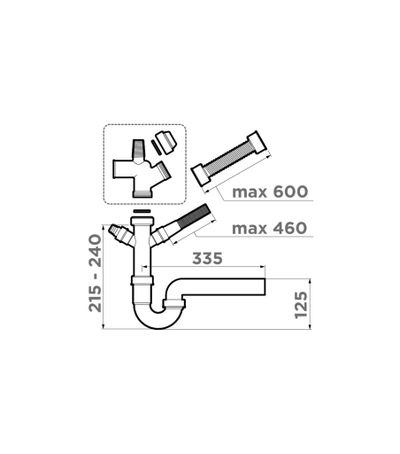 Отводная арматура для измельчителей Nagare NA-01