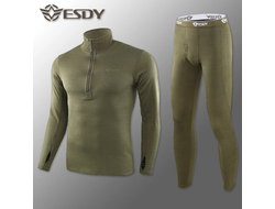 Термобелье мужское флисовое ESDY PRO Green (нет в наличии)