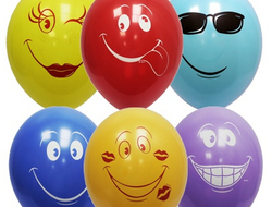 Шары "Улыбки" 12 дюймов (30 сантиметров)