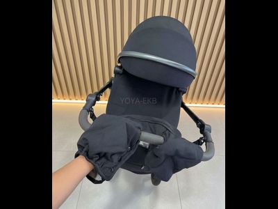 Детская коляска 3 в 1 Luxmom 560 Черный