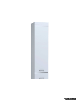 Пенал для ванной комнаты VIGO Alessandro 1 с бельевой корзиной