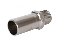 Вставка ROMMER переходная НПр-НР, 22х1/2, из нержавеющей стали прессовой