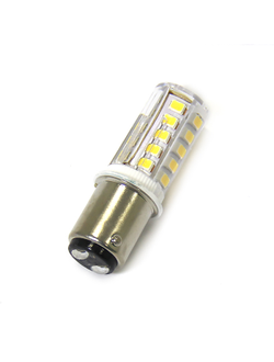 Лампочка светодиодная BA15D белый свет, контакты ТИП 1