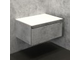 Подвесная  тумба со столешницей  "Осло-60" бетон светлый