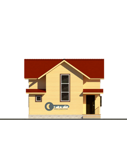 ДЖ-07 ГАБАРИТНЫЕ РАЗМЕРЫ: (8Х6М) 1,5 ЭТАЖА, ОБЩАЯ ПЛОЩАДЬ: 92М²