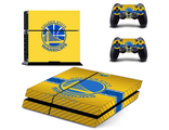 Виниловые наклейки для PS4 и джойстиков (Golden State Warriors)