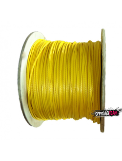 Трос синтетический на отрез для лебедки OffRoadTeam Basic 5,5 мм (ORT-BASIC-5.5-B) (Материал: UHMWPE) (Нагрузка: 2700 kg/ 5952 lbs) (Цвет: Ярко-желтый) (Цена за 1 метр)