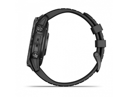 Умные часы Garmin Epix PRO (Gen 2) Standard Edition 47 мм, серый, черный ремешок