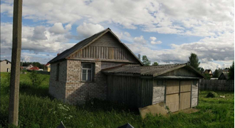 Долгие Бороды деревня, Валдайский район, 15 км от Валдая, Продажа летнего дома и бани на участке 18 соток ИЖС.