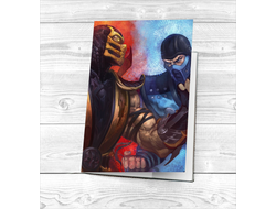 Обложка на паспорт Мортал Комбат, Mortal Kombat №3