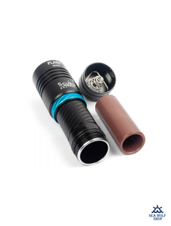 Фонарь подводный Scuba Brothers Flash BLACK 2000Lm L2, холод.белый