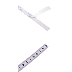 Линейка самоклеющаяся (0-2м) металлическая основа