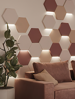 Световая 3D панель "Honeycomb"