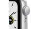 Умные часы Apple Watch SE GPS 40мм Aluminum Case with Sport Band, серебристый/синий омут