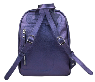 Женский кожаный рюкзак Anzolla Premium indigo (арт. 
3040-56)