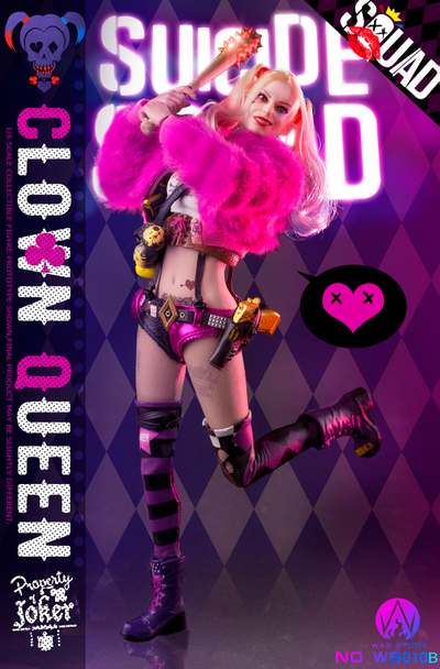 Харли Квинн (делюкс версия) - Коллекционная ФИГУРКА 1/6 Clown Queen deluxe edition (WS010-B) - War Story