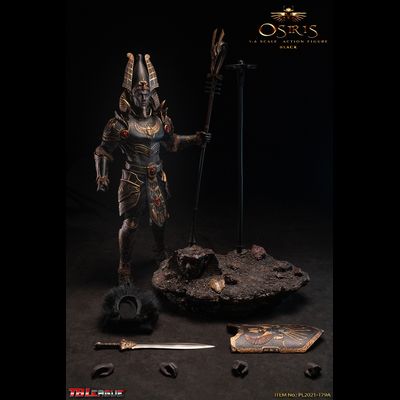 Осирис в черном - Коллекционная ФИГУРКА 1/6 Osiris Black (PL2021-179A) - TBLeague