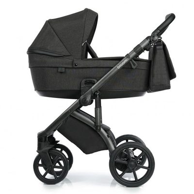 Коляска 2 в 1 Roan Bloom (Black Stripes)