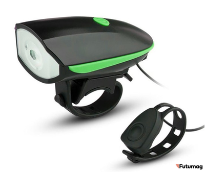 Фонарь светодиодный + Гудок универсальный для Электросамокатов Gree 8588