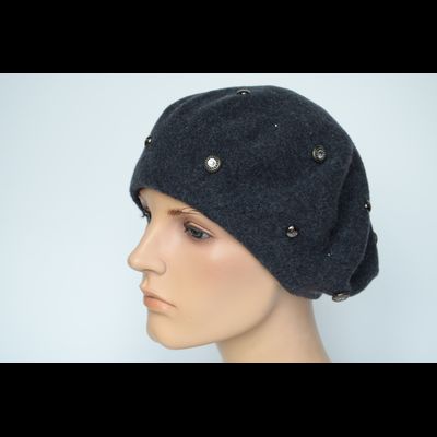 Vizio Италия берет 3633 фетровый антрацит