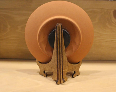 ТАРЕЛКА-МАГНИТ МЕДВЕДЬ ВИД СПЕРЕДИ. ОПТ