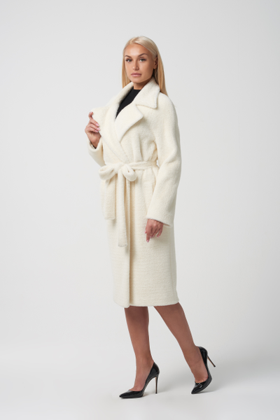 Женское пальто из искусственного меха Флирт 584