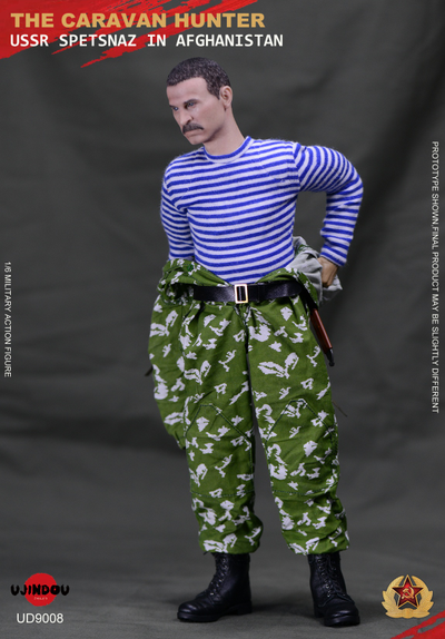 Советский боец спецназа в Афганистане (Охотник за караванами) - Коллекционная ФИГУРКА 1/6 The Caravan Hunter Ussr Spetsnaz In Afghanistan (UD9008) - UJINDOU