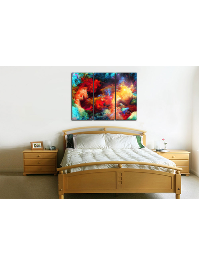 Модульная картина &quot;Волшебный цвет&quot;