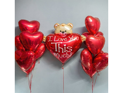 Набор из шаров Любимке