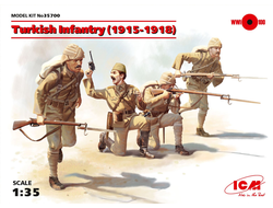 Сборная модель: (ICM 35700) Пехота Турции (1915-1918 г.)