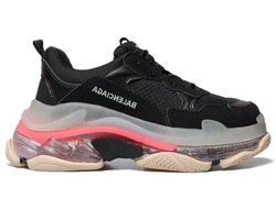 Кроссовки Balenciaga Triple S 2.0 Clear Sole Black White