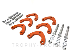 Проставки шаровых опор ZST синие (наборные регулируемые 8- 24мм) на все нивы к-кт 2 шт.