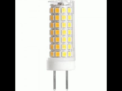 Feron G4 230V 9W(780lm) 6400K 6K JCD 63x18 прозрач. LB-434 38145