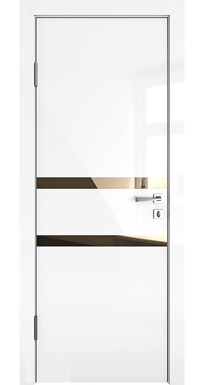 Дверь GL 13 белая