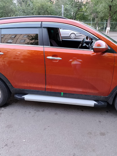 Пороги на Kia Sportage 3 (2010-2014-2015) Start