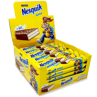 Вафли Nestle Nesquik Milk Chocolate Wafer