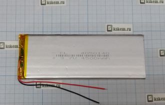 Аккумулятор с контроллером №46 универсальный (Li-ion, 3,7V) 4500mah (138*49*4 мм)