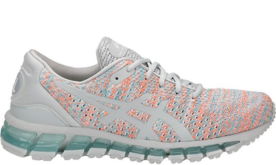 Asics Gel-Quantum 360 Серые с оранжевым