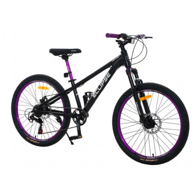 Велосипед ECLIPSE 2025 Deep Black Pearl 24" рама 12"
