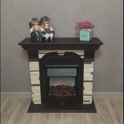 Электрокамин Дублин BL M1 с очагом Fobos