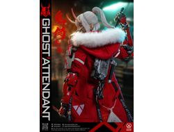 ПРЕДЗАКАЗ - Девушка-киборг (в красном) - Коллекционная фигурка 1/6 Ghost Attendant Red Remains (GS-002) - POPCOSTUME  ?ЦЕНА: 33900 РУБ.?
