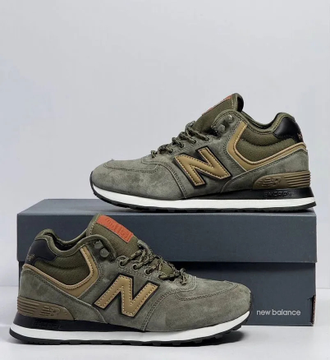 New Balance Classic 574 Khaki С Мехом