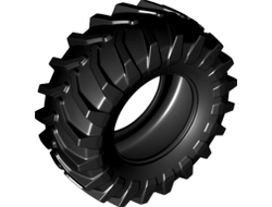 Tire 107 x 44R Tractor, Black (23798 / 6141782)